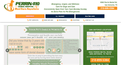 Desktop Screenshot of perrin410animalhospital.com